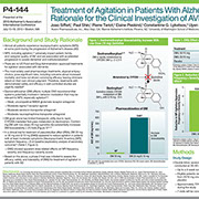 Avanir Scientific Poster for AAIC 2013