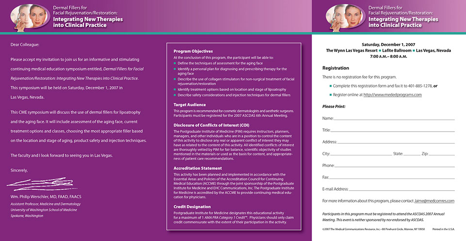 CME Breakfast Symposium Invitation (Inside)
