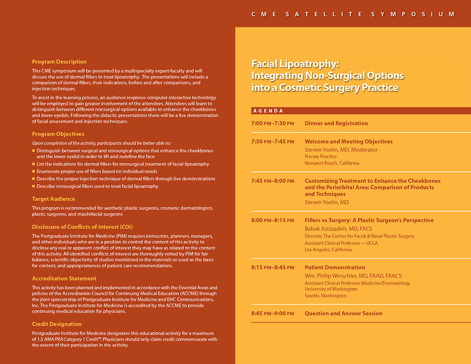 CME Symposium Las Vegas Invitation (Inside)