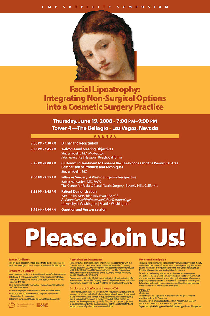 CME Satellite Symposium Las Vegas | Medical Meeting Poster