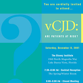 vCJD Scientific Program Invitation