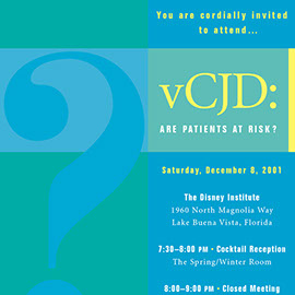 vCJD Scientific Program Invitation